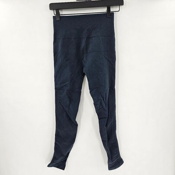 Lululemon leggings gym workout 2 4 small green dark blue - Picture 1 of 5